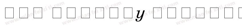 New Century Schoolbook Italic字体转换